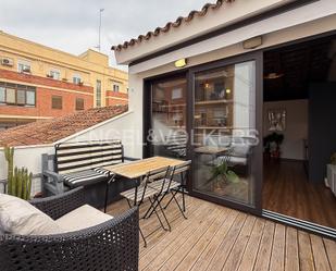 Terrace of Apartment to rent in  Valencia Capital  with Air Conditioner, Heating and Terrace