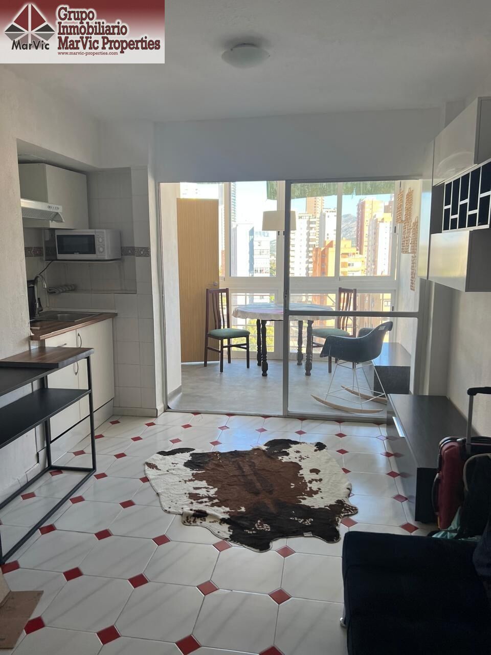Kitchen of Apartment for sale in Benidorm  with Private garden, Terrace and Balcony