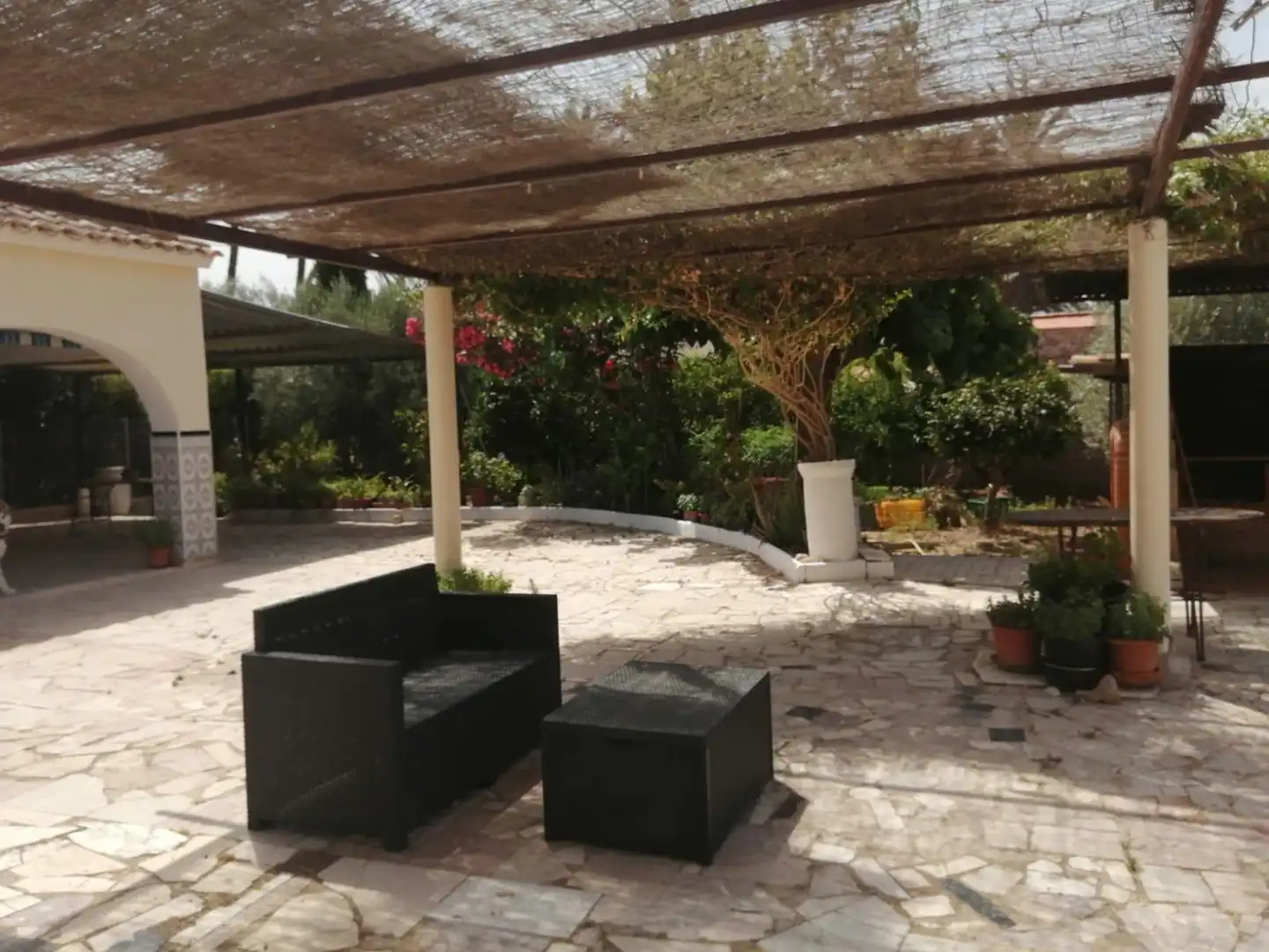 Terrassa de Casa adosada en venda en Elche / Elx amb Calefacció, Jardí privat i Terrassa