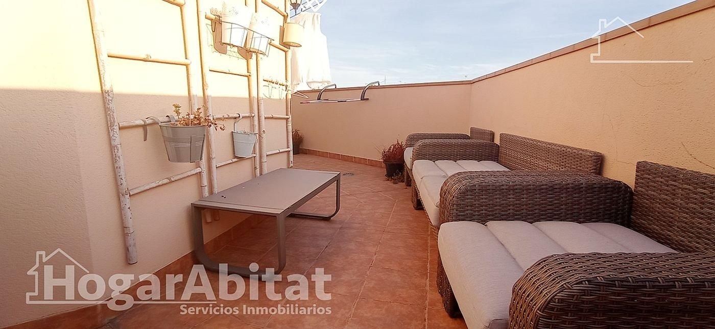 Terrace of Single-family semi-detached for sale in Castellón de la Plana / Castelló de la Plana  with Air Conditioner, Heating and Terrace