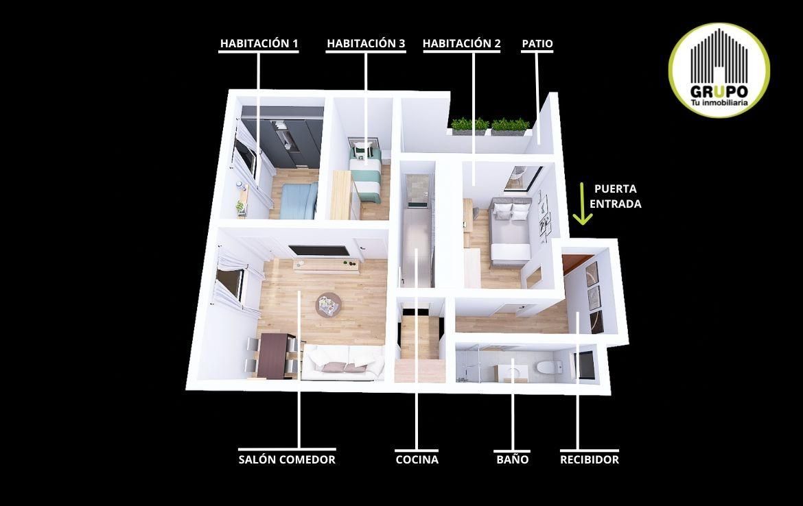 Flat for sale in Esplugues de Llobregat