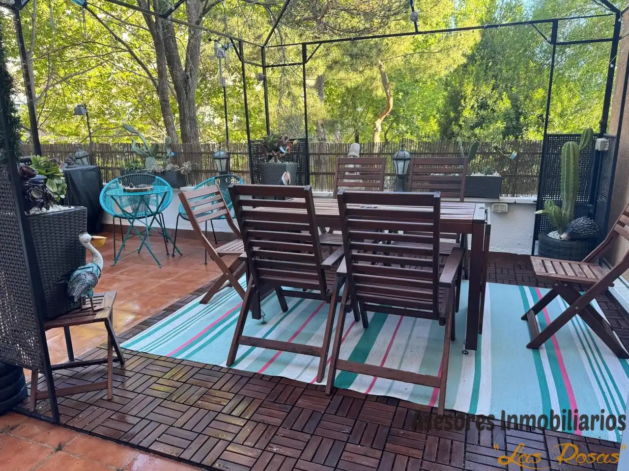 Terrasse von Wohnung zum Verkauf in Madrid mit Klimaanlage, Heizung und Parkett