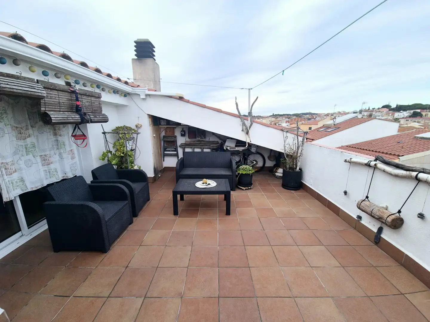 Terraza de Dúplex en venta en Malgrat de Mar con Aire acondicionado, Terraza y Amueblado