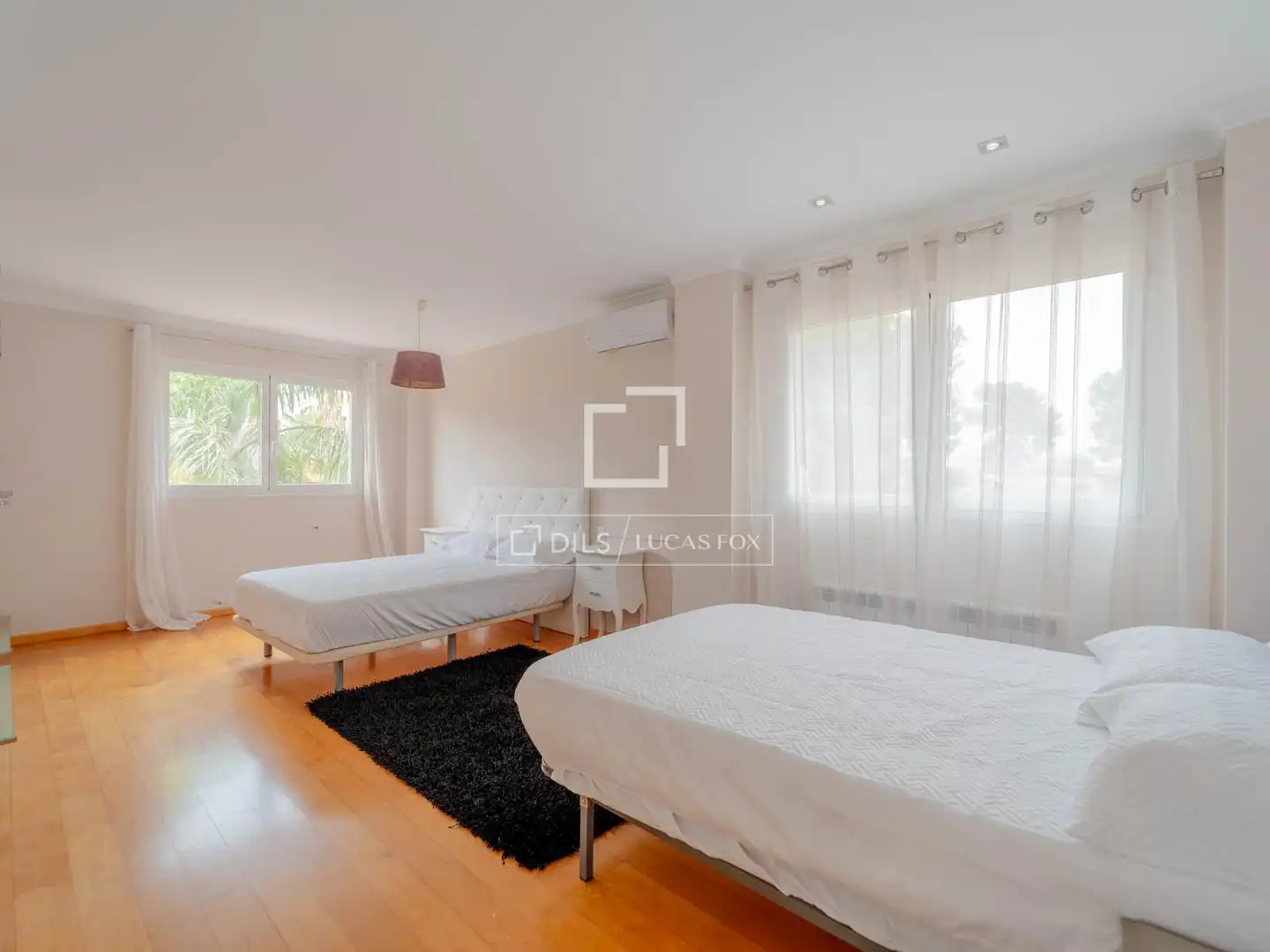 Dormitori de Casa o xalet de lloguer en Bétera amb Aire condicionat, Jardí privat i Moblat