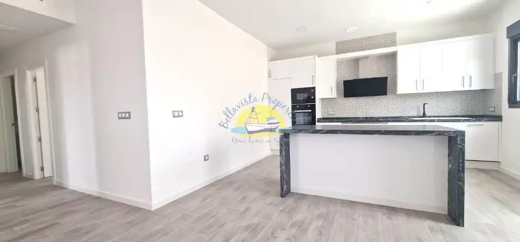 Cocina de Casa o chalet en venta en Mazarrón con Jardín privado, Terraza y Piscina