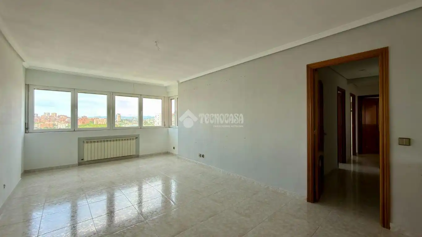 Sala de estar de Piso en venta en Madrid con Calefacción y Terraza