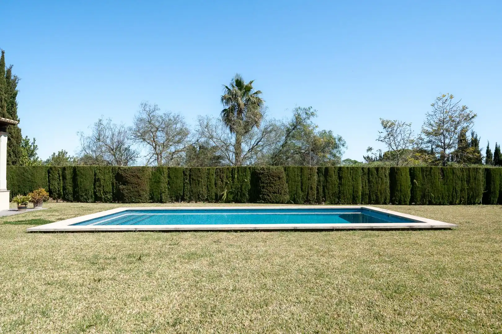 Piscina de Casa o chalet de alquiler en Binissalem con Aire acondicionado, Calefacción y Jardín privado