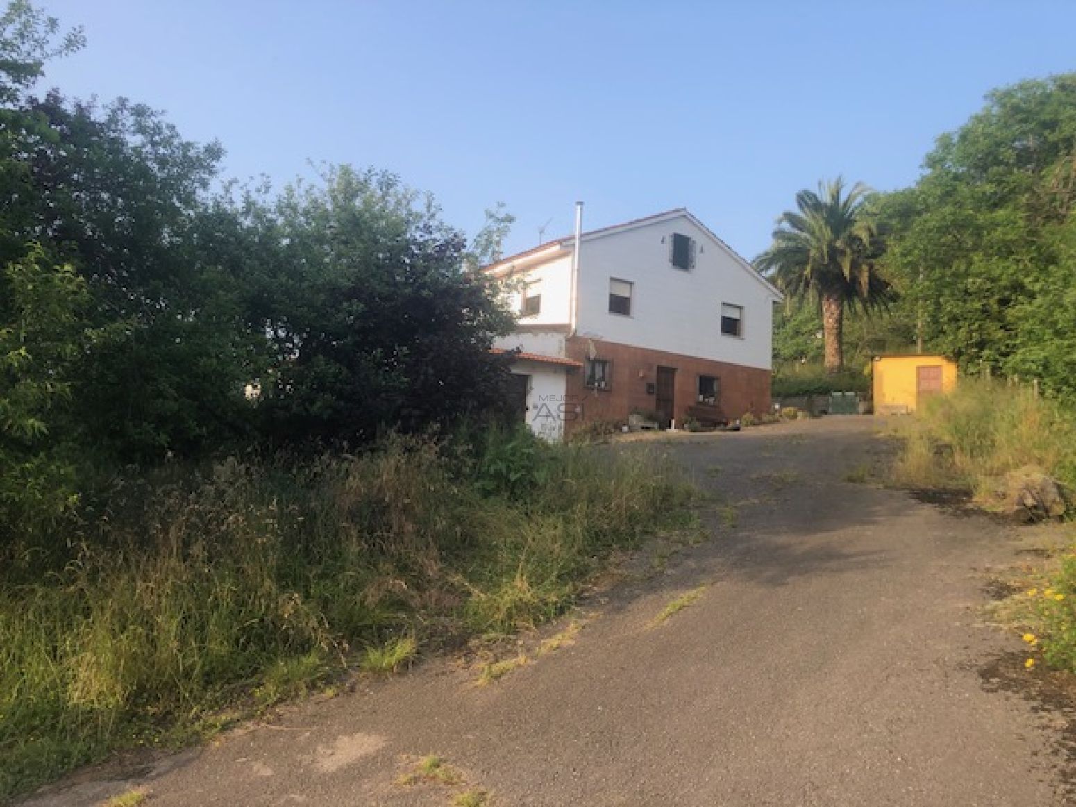 Exterior view of House or chalet for sale in Oviedo   with Heating, Parquet flooring and Terrace