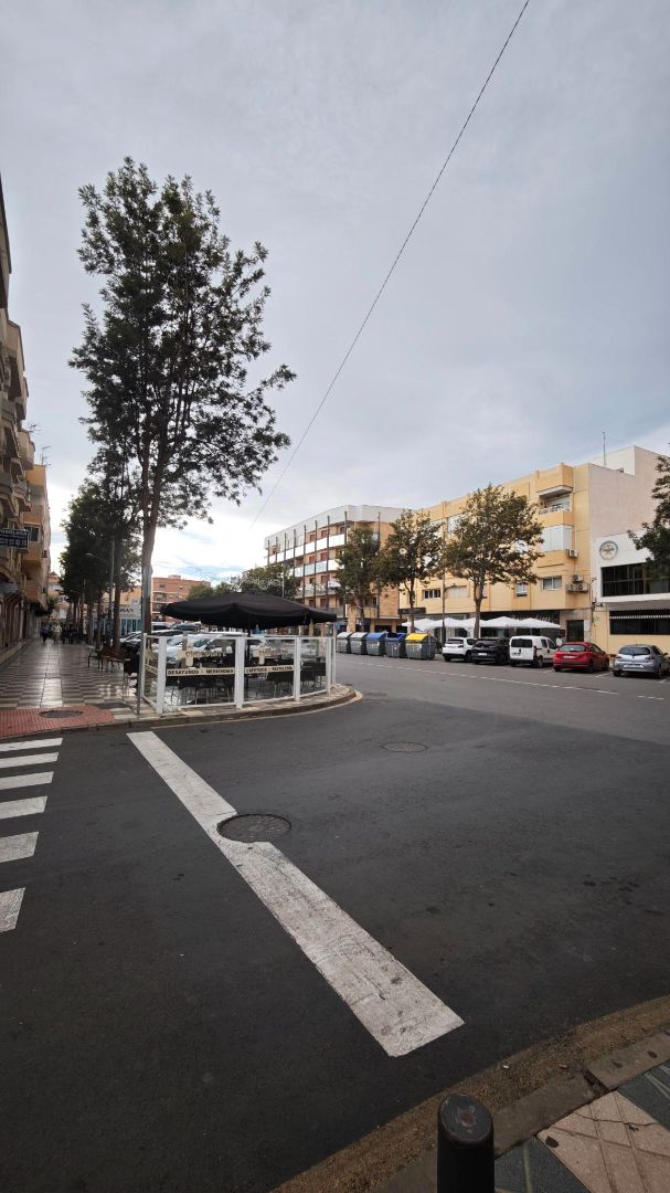 Exterior view of Flat for sale in Roquetas de Mar  with Terrace and Furnished