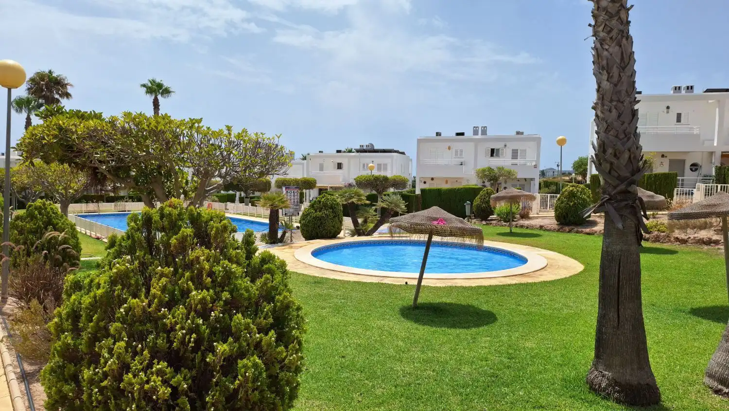 Schwimmbecken von Maisonette zum Verkauf in Mojácar mit Klimaanlage, Terrasse und Schwimmbad