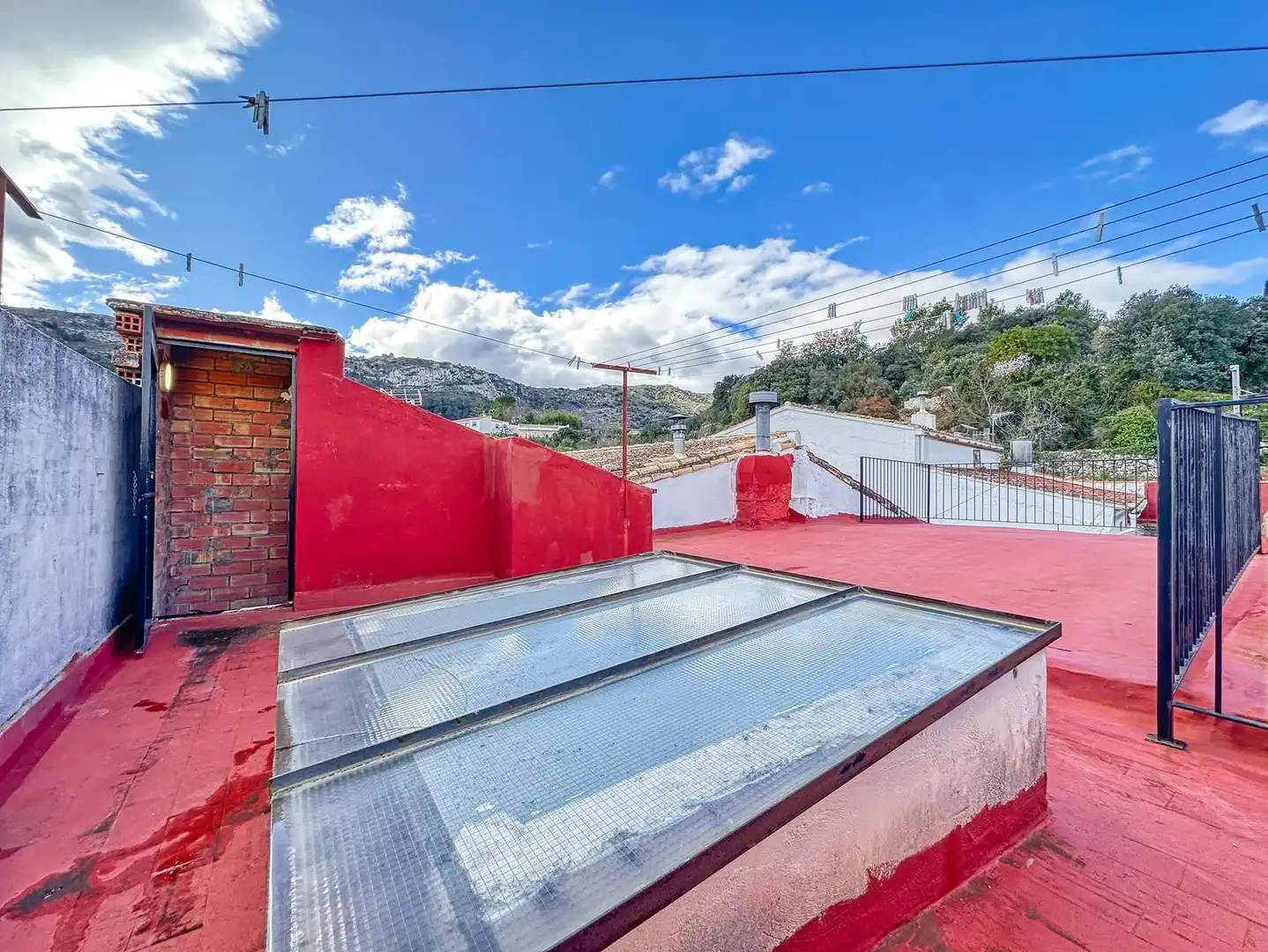 Vista exterior de Finca rústica en venta en La Vall de Laguar con Calefacción y Terraza