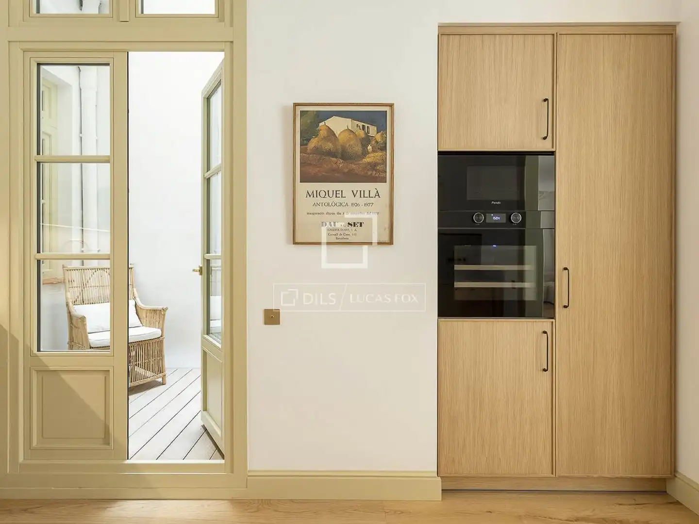 Kitchen of Flat for sale in Barcelona  with Air Conditioner, Heating and Parquet flooring