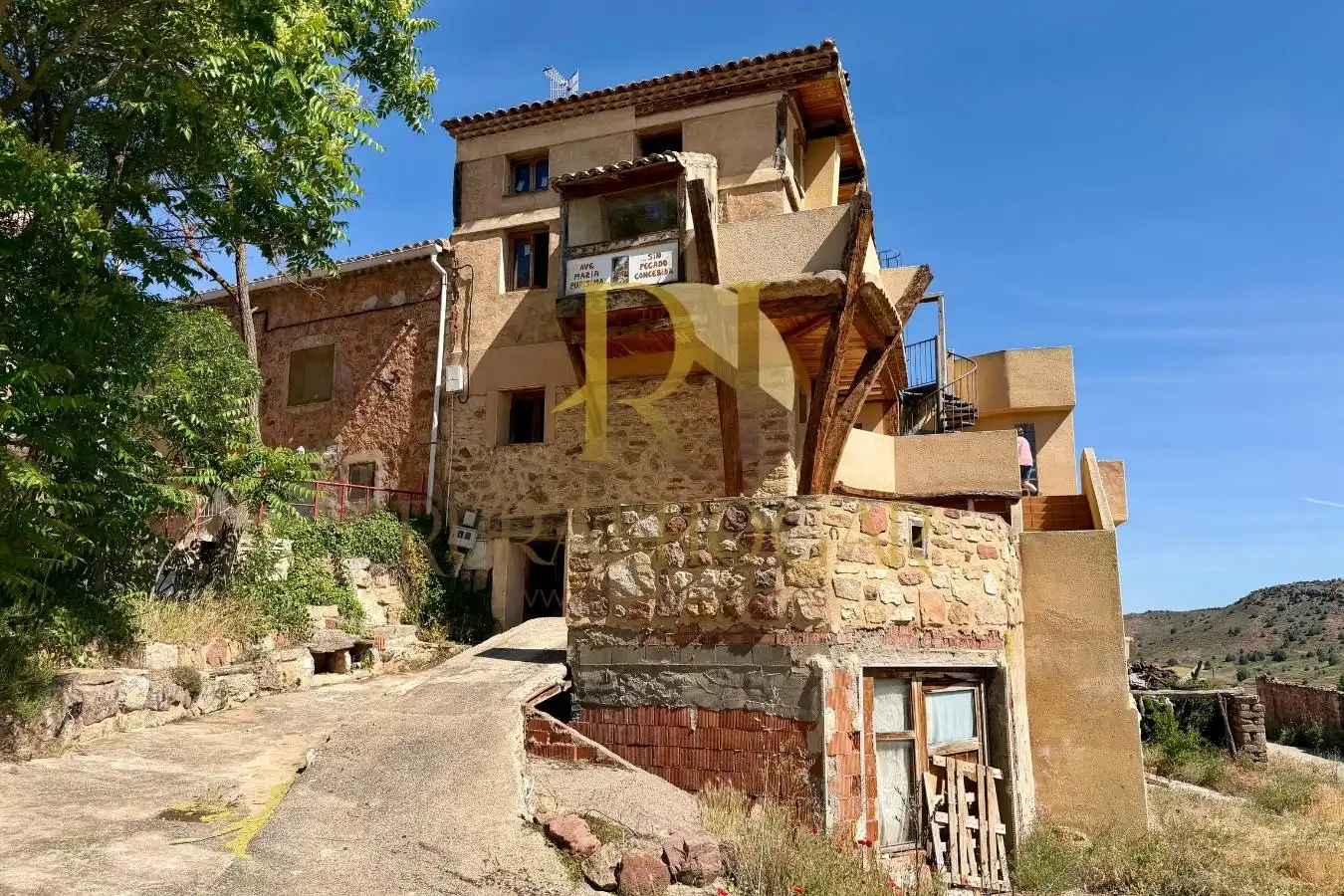 Vista exterior de Casa o chalet en venta en Corduente con Calefacción, Terraza y Trastero