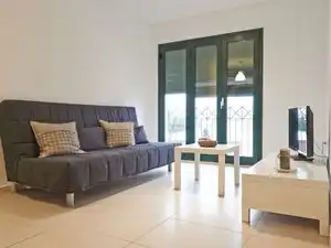 Sala d'estar de Apartament de lloguer en Torredembarra amb Aire condicionat, Calefacció i Moblat