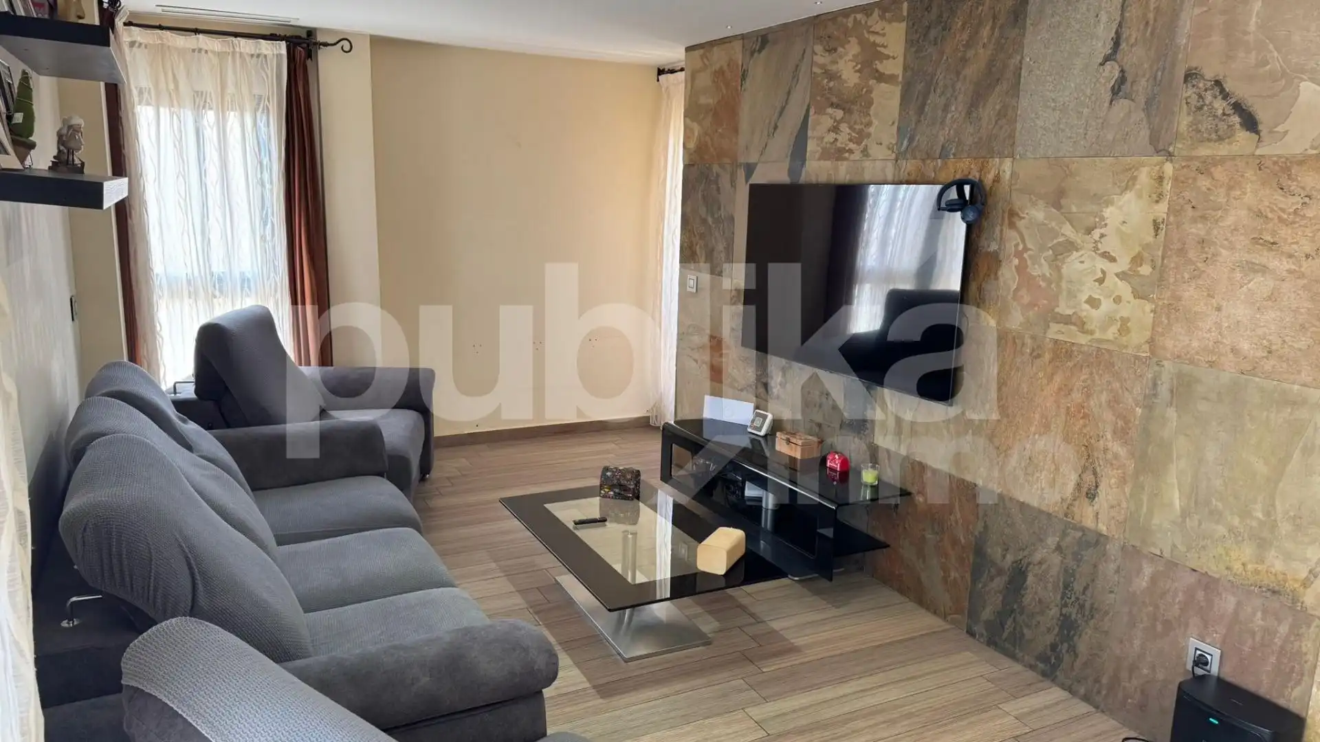 Sala d'estar de Àtic en venda en Santa Pola amb Aire condicionat, Calefacció i Terrassa