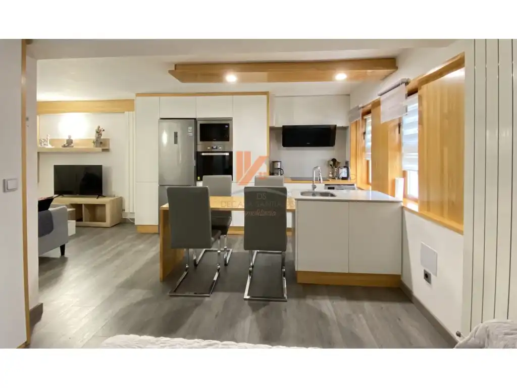 Küche von Wohnung zur Miete in Santiago de Compostela  mit Möbliert