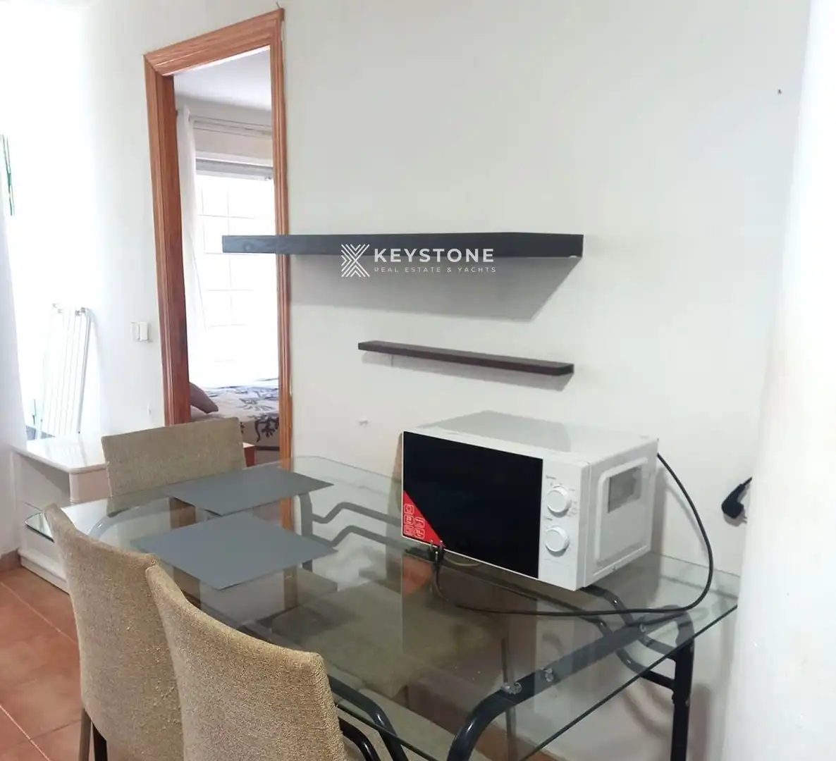 Cocina de Piso de alquiler en Calvià con Aire acondicionado, Terraza y Piscina