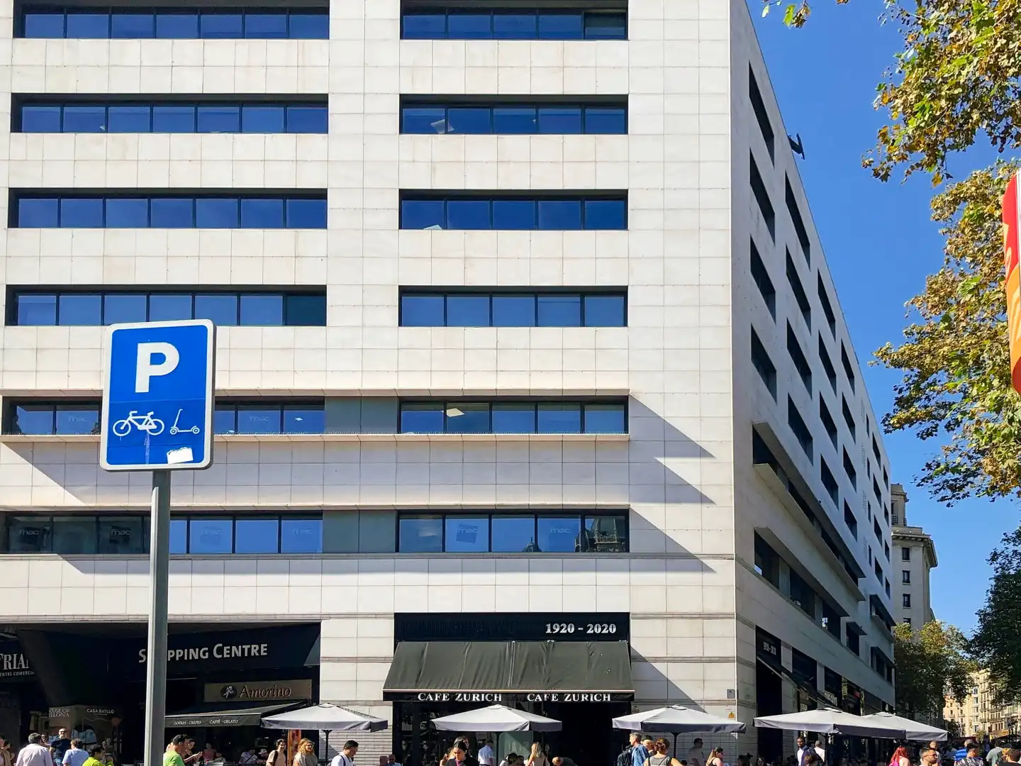 Vista exterior de Oficina de alquiler en Barcelona con Aire acondicionado, Calefacción y Amueblado
