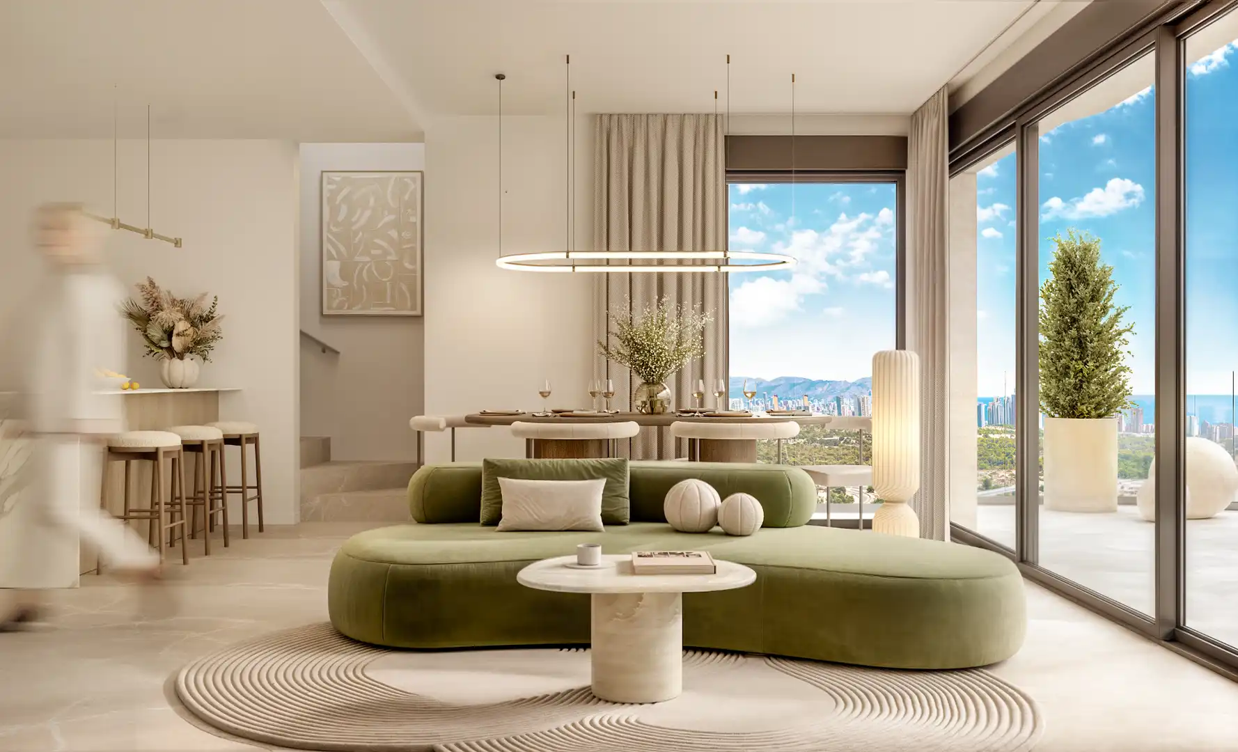 Apartamento con piscina en venta en Balcón de Finestrat - Terra Marina, imagen 5