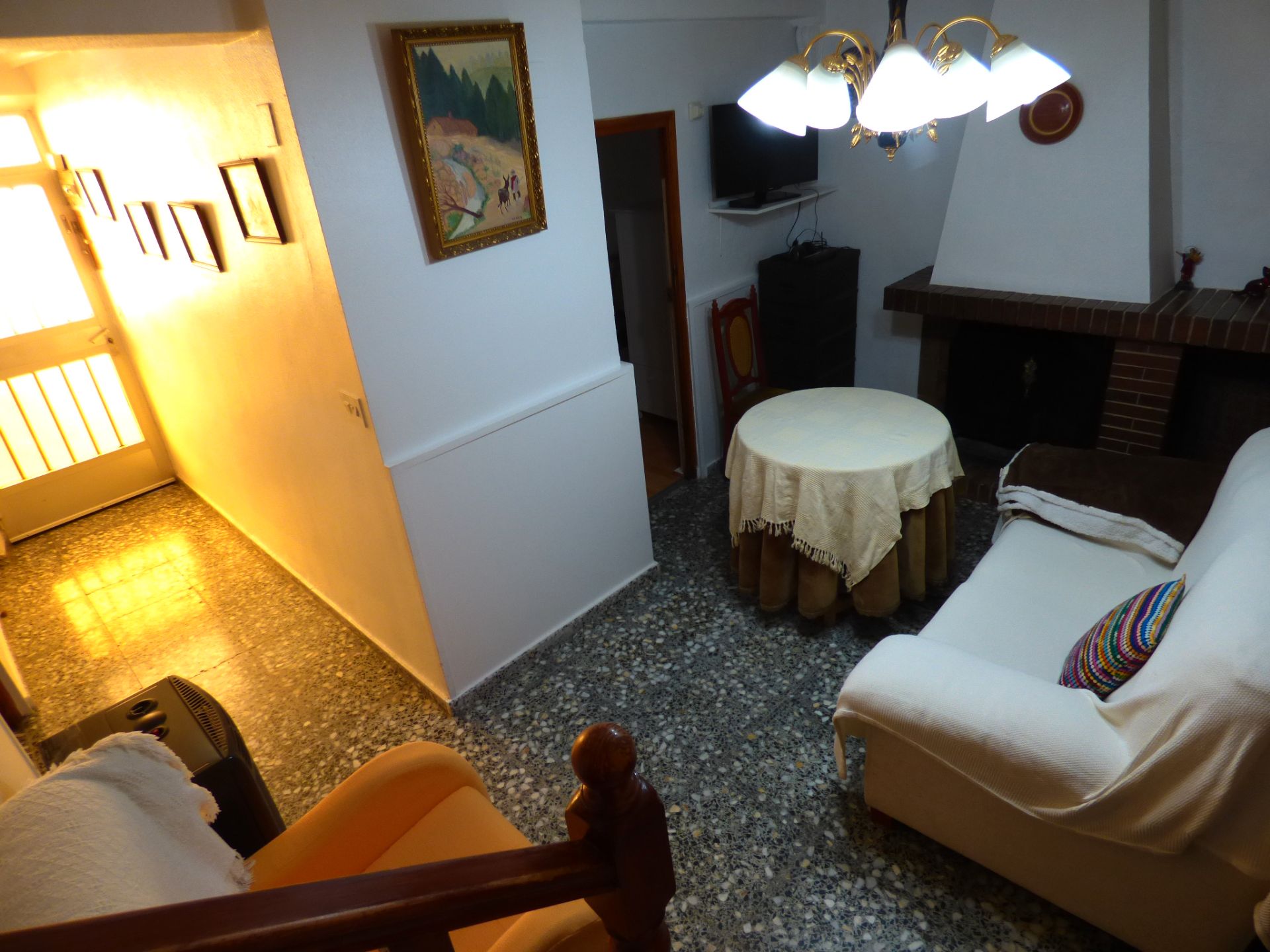 Sala de estar de Casa o chalet en venta en Onil con Terraza