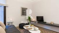 Sala d'estar de Apartament de lloguer en  Barcelona Capital amb Aire condicionat, Calefacció i Moblat