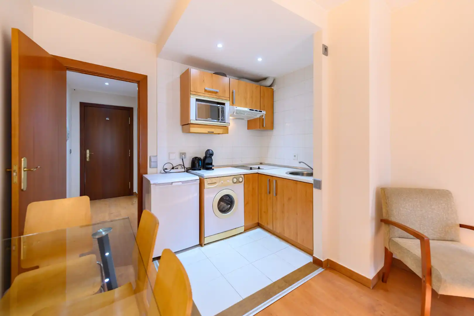 Cocina de Piso de alquiler en Chamartín