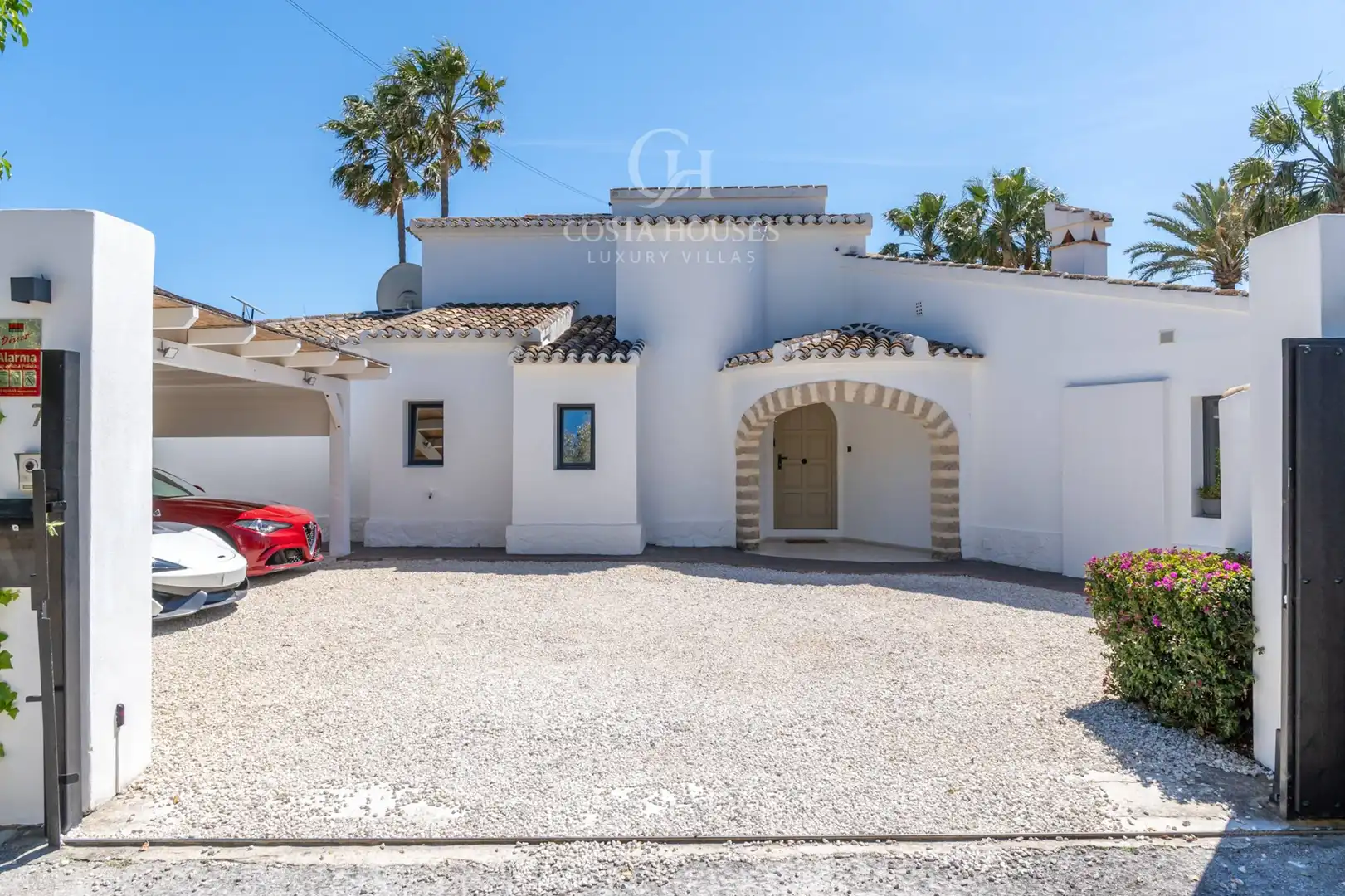 Exterior view of Houses for sale in Jávea / Xàbia  with Air Conditioner, Heating and Private garden