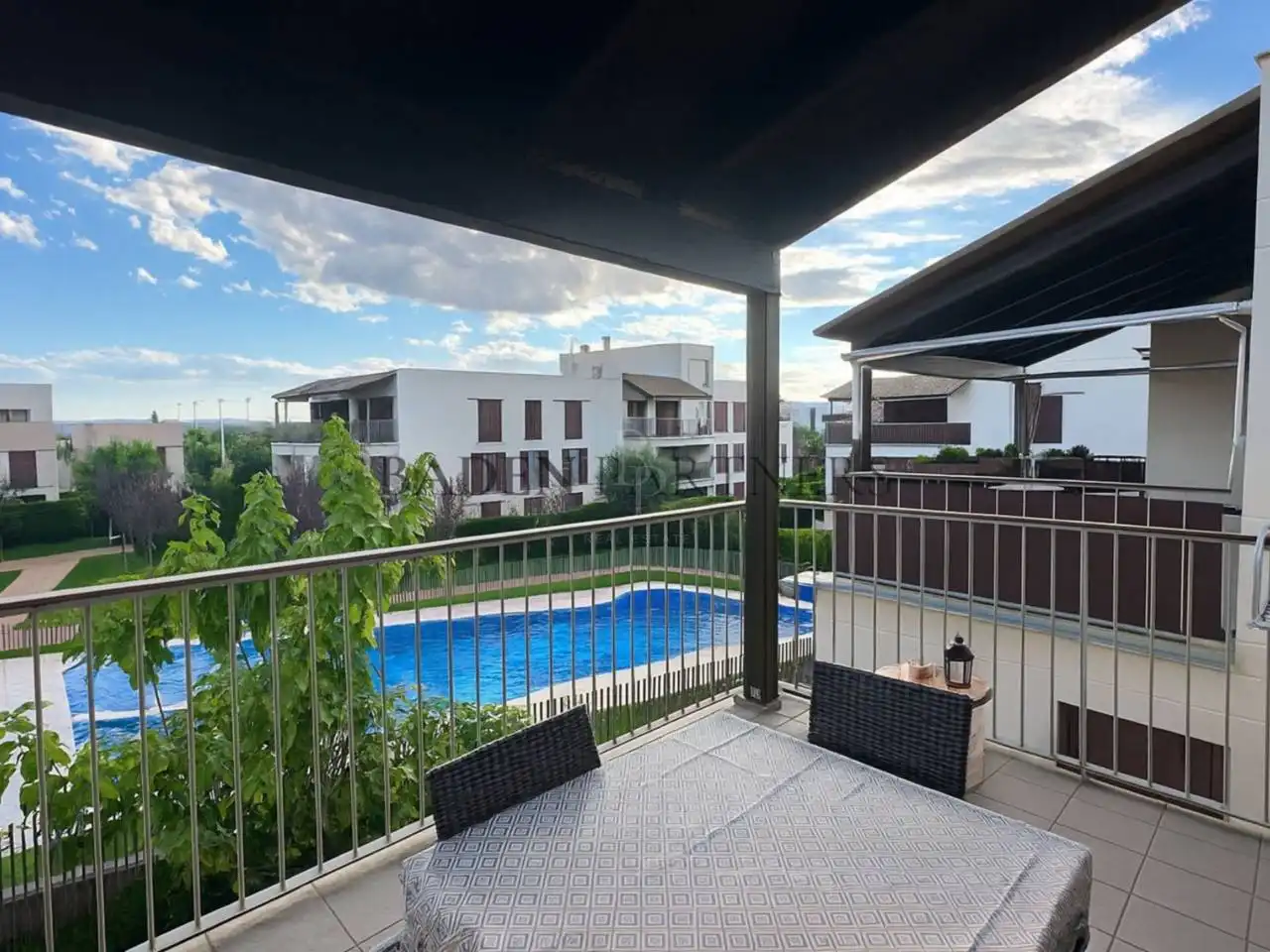 Terrasse von Wohnung zur Miete in San Jorge / Sant Jordi mit Klimaanlage, Terrasse und Alarm