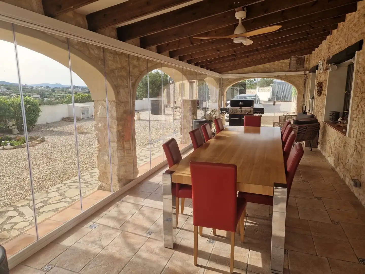 Terrace of Country homes for sale in Moraira