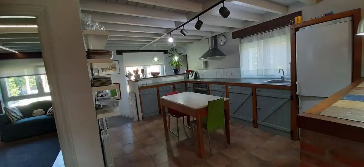 Cocina de Finca rústica en venta en Hazas de Cesto con Calefacción, Trastero y Balcón