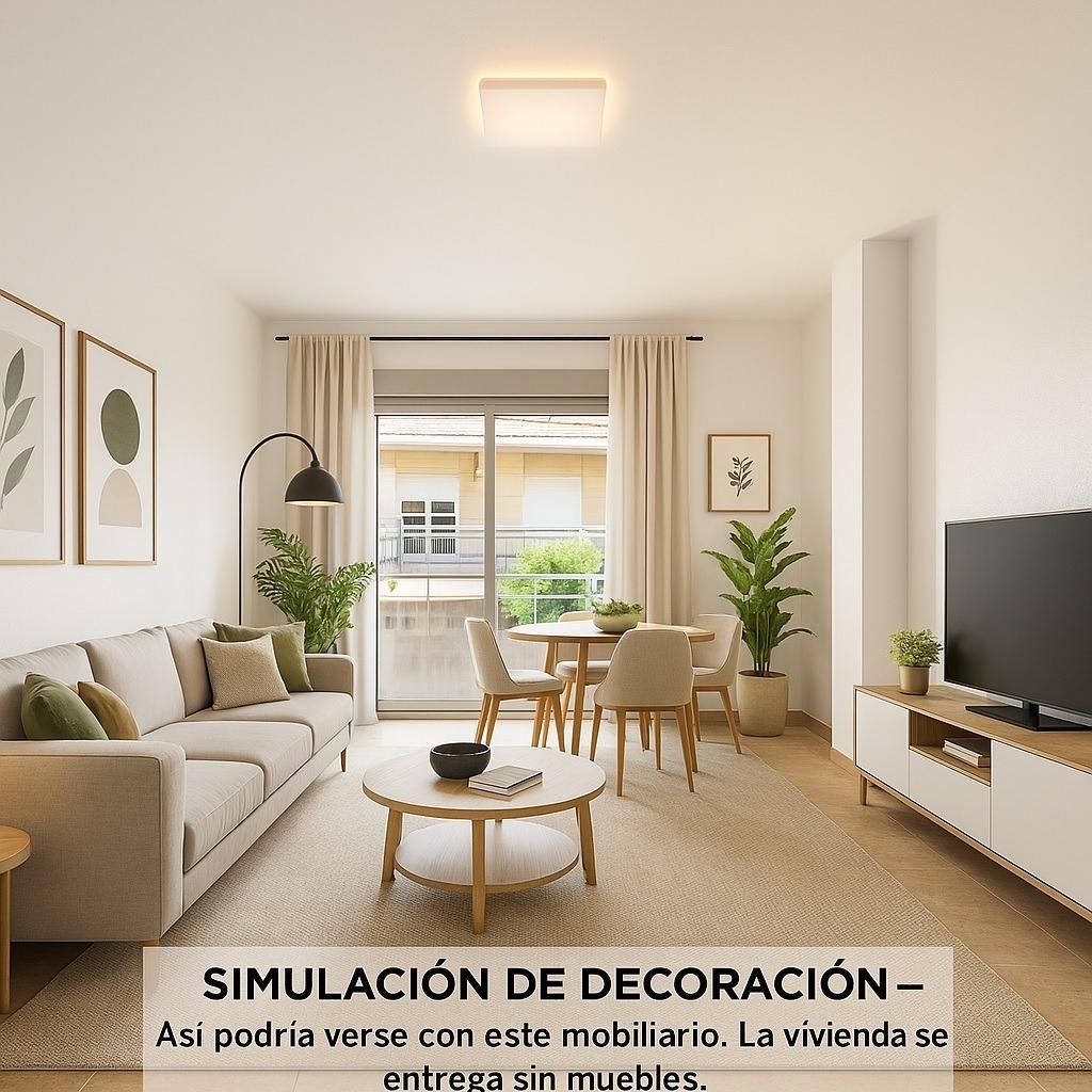 Sala de estar de Piso en venta en  Murcia Capital con Terraza