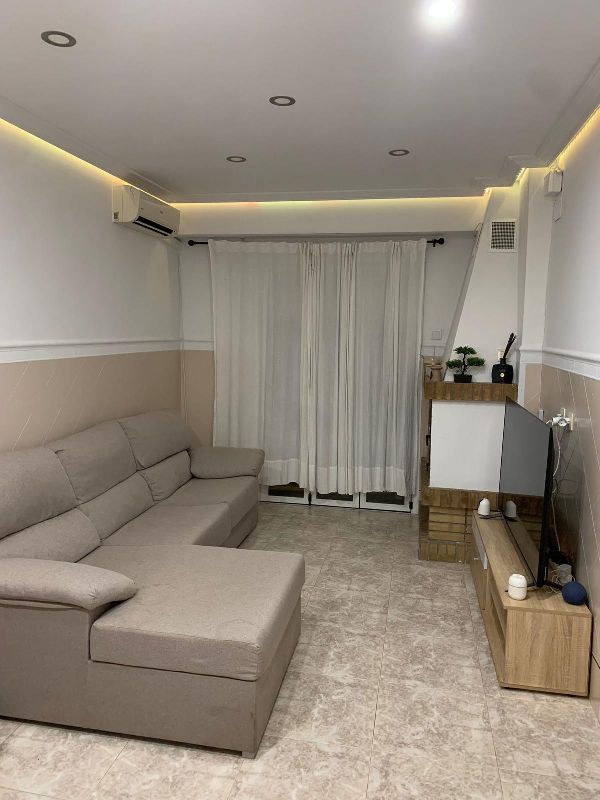 Living room of Single-family semi-detached for sale in Santa Pola  with Air Conditioner, Terrace and Storage room
