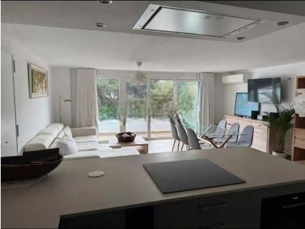 Sala d'estar de Àtic de lloguer en Málaga Capital amb Terrassa i Moblat