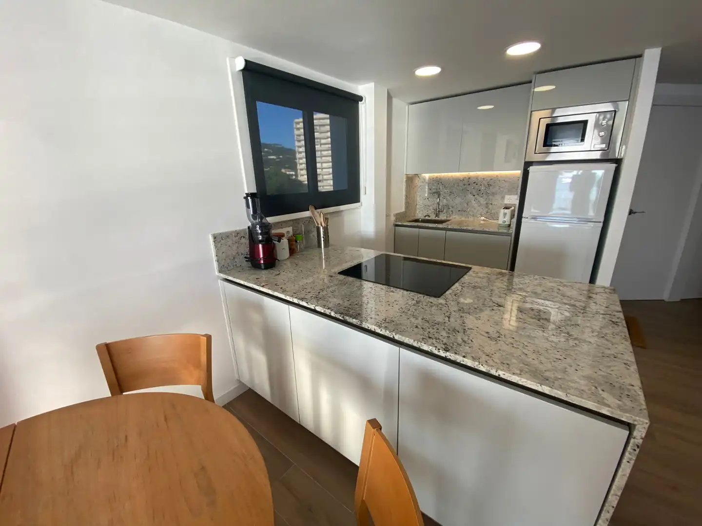 Cocina de Apartamento en venta en Calonge i Sant Antoni con Terraza, Amueblado y Horno