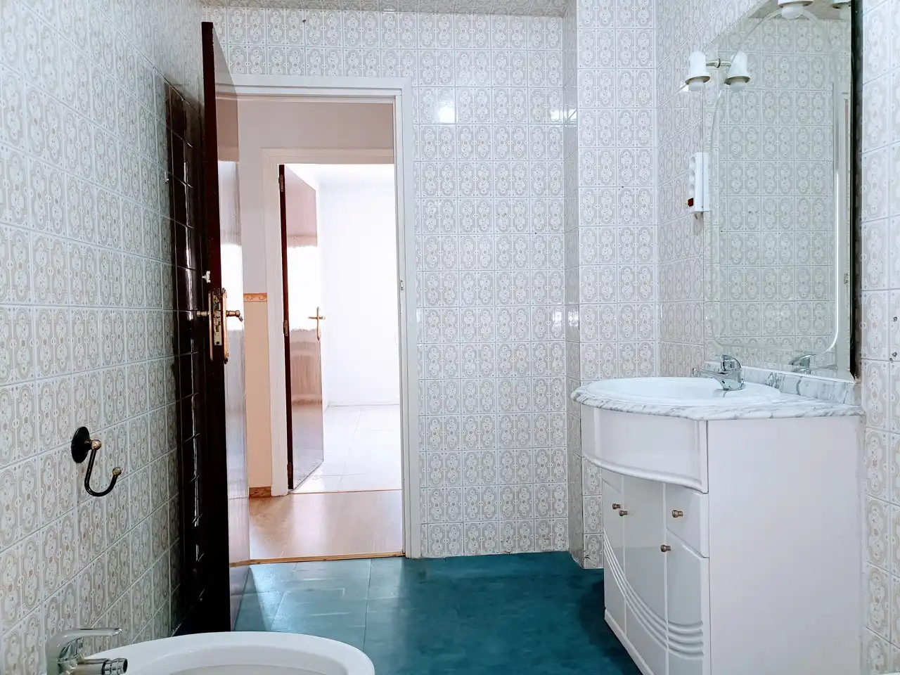 Badezimmer von Wohnung zum Verkauf in Móstoles mit Heizung und Terrasse