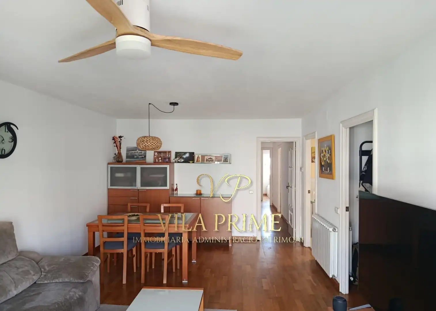 Sala de estar de Piso en venta en Mataró con Calefacción, Terraza y Trastero