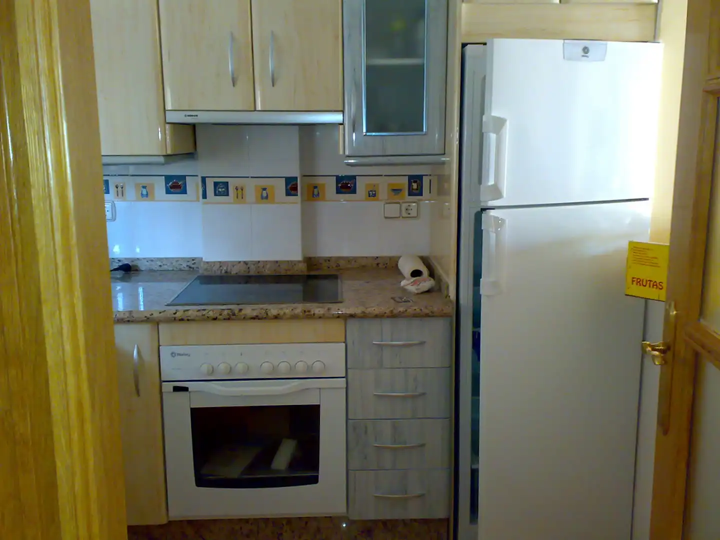 Kitchen of Flat for rent in Orihuela  with Private garden, Furnished and Oven