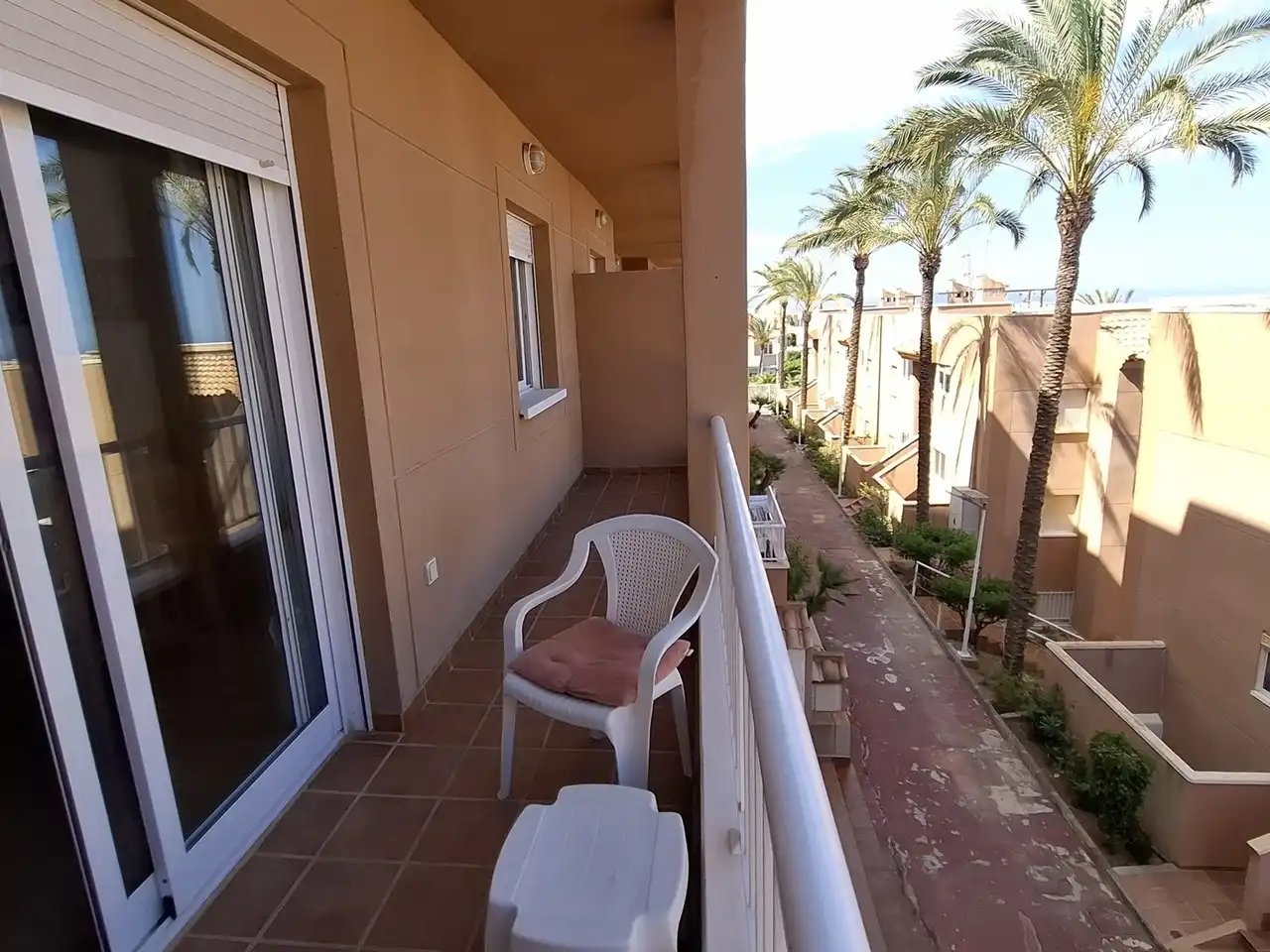 Terraza de Apartamento en venta en Mojácar con Aire acondicionado, Terraza y Piscina
