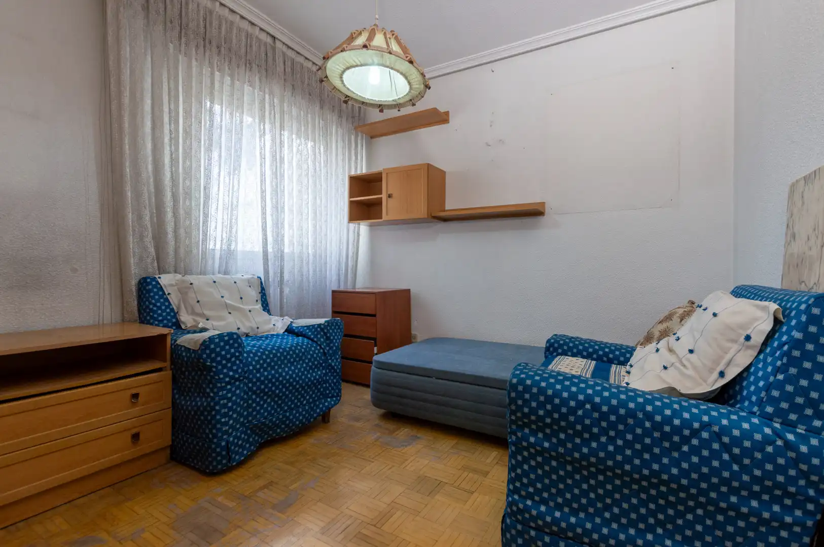 Sala de estar de Piso en venta en Alcalá de Henares con Calefacción, Parquet y Terraza