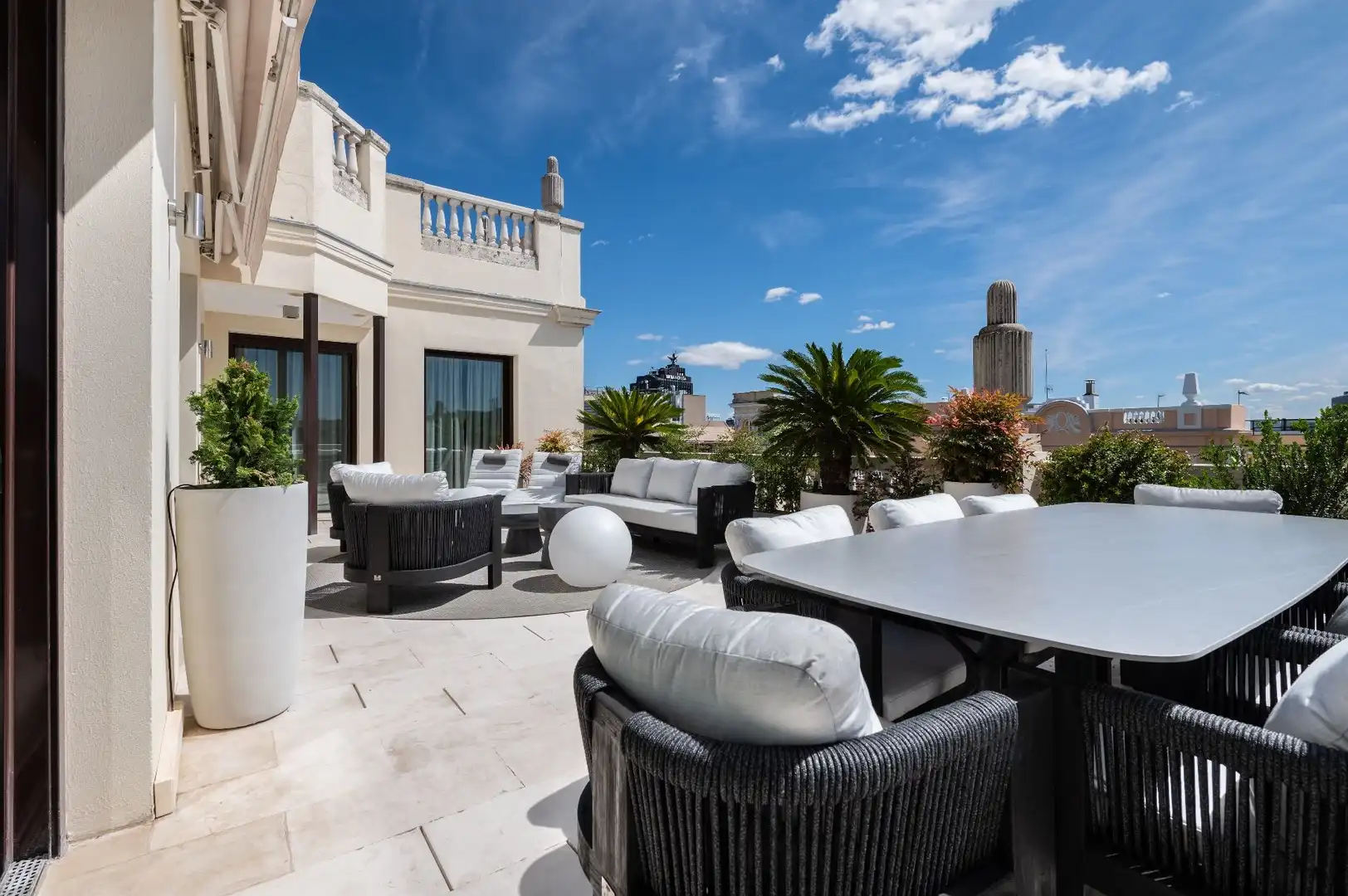 Terrace of Attic for rent in Madrid  with Air Conditioner, Heating and Terrace
