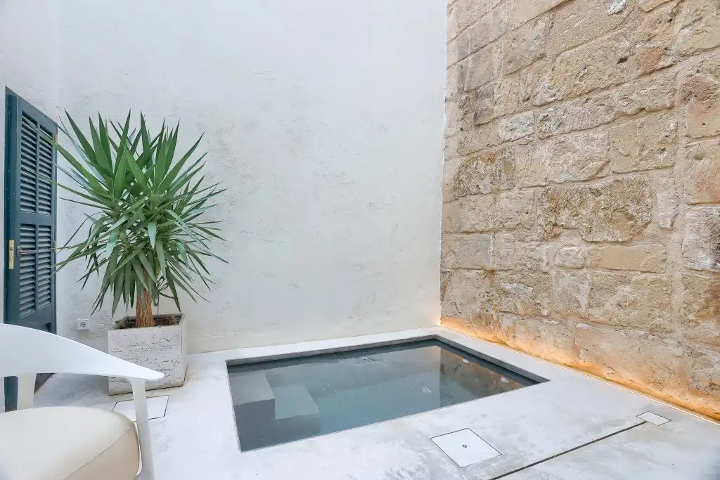 Piscina de Casa adosada en venda en Pollença amb Aire condicionat, Terrassa i Moblat