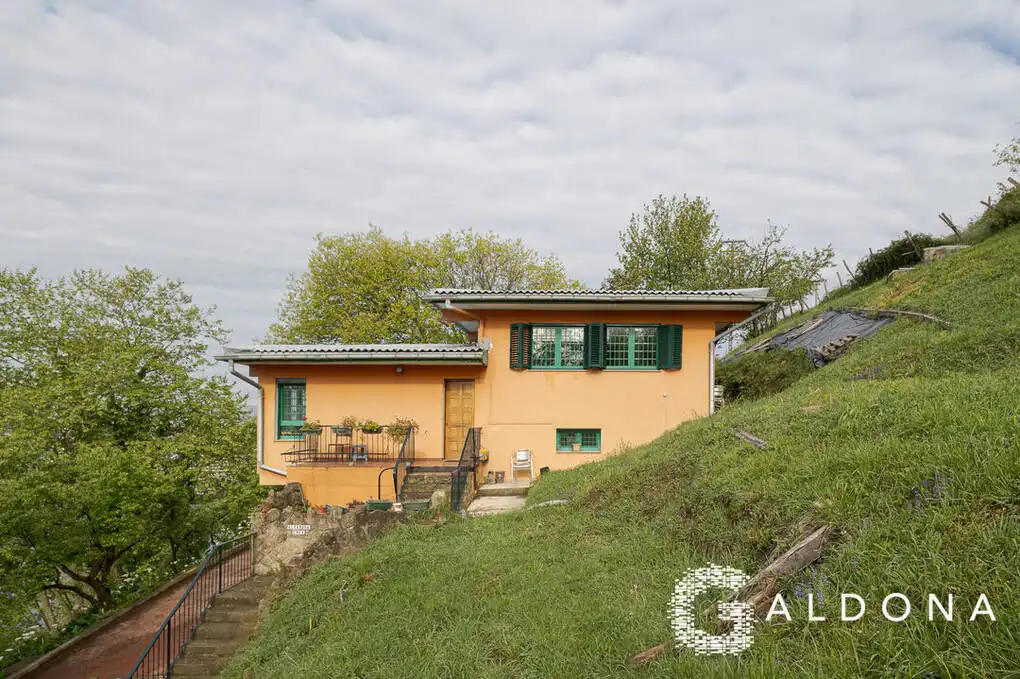 Vista exterior de Casa o xalet en venda en Pasaia amb Calefacció, Jardí privat i Terrassa