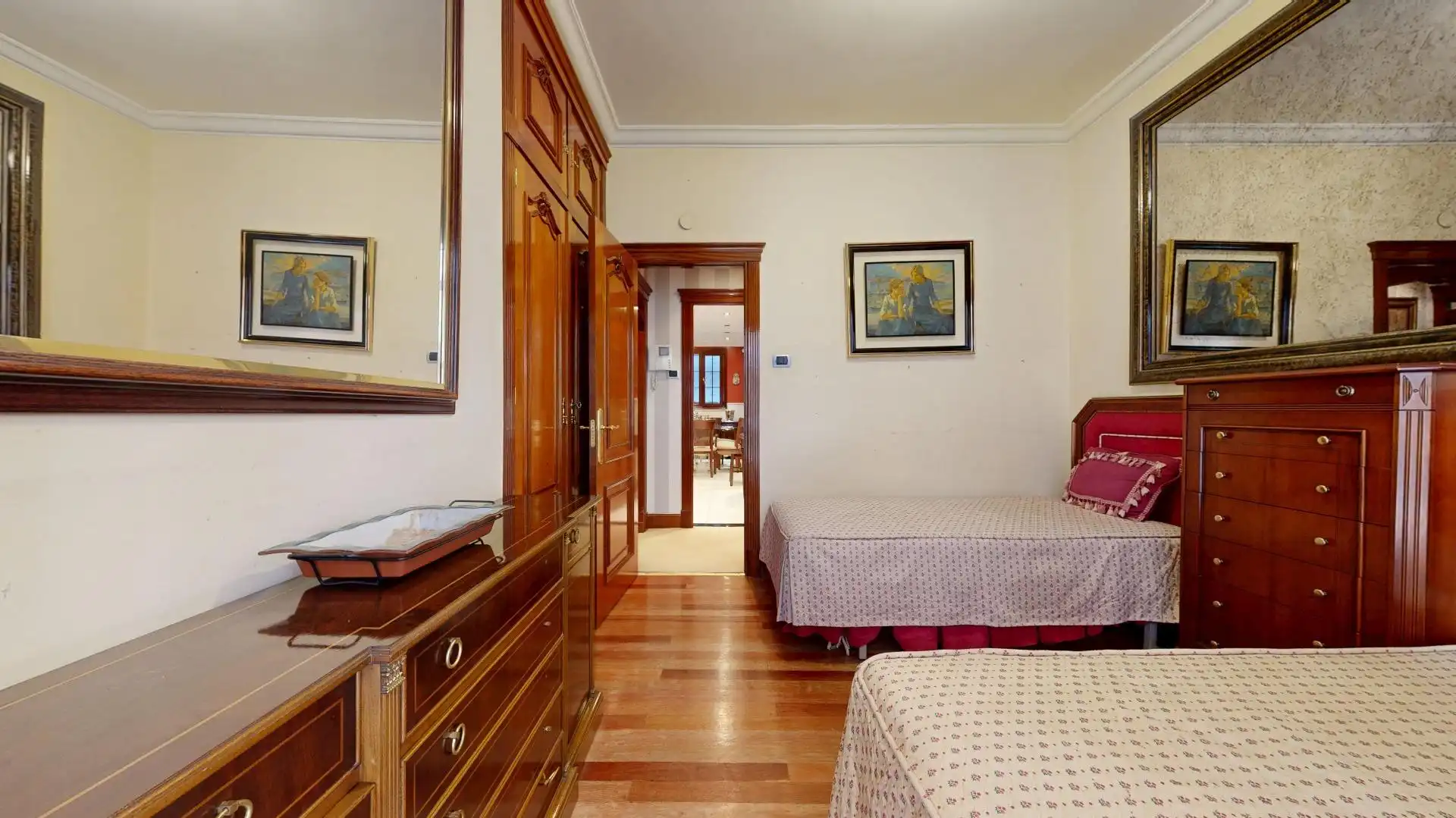 Bedroom of Flat for sale in Bilbao   with Heating, Terrace and Balcony