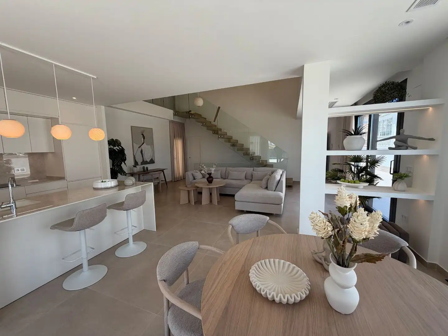Sala de estar de Casa o chalet en venta en Rojales con Aire acondicionado, Trastero y Piscina