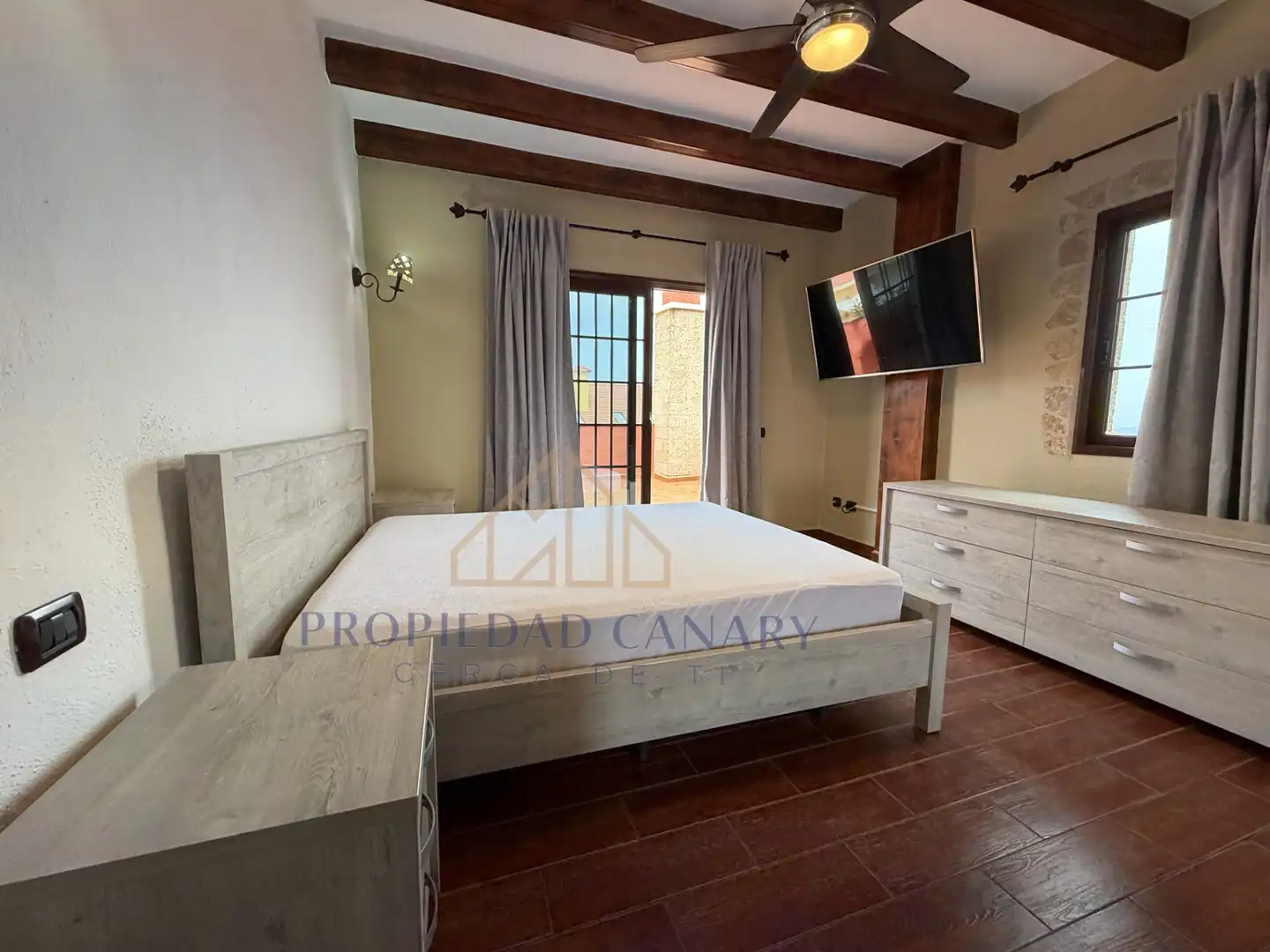 Bedroom of Flat for rent in Santa Úrsula  with Terrace, Furnished and Oven
