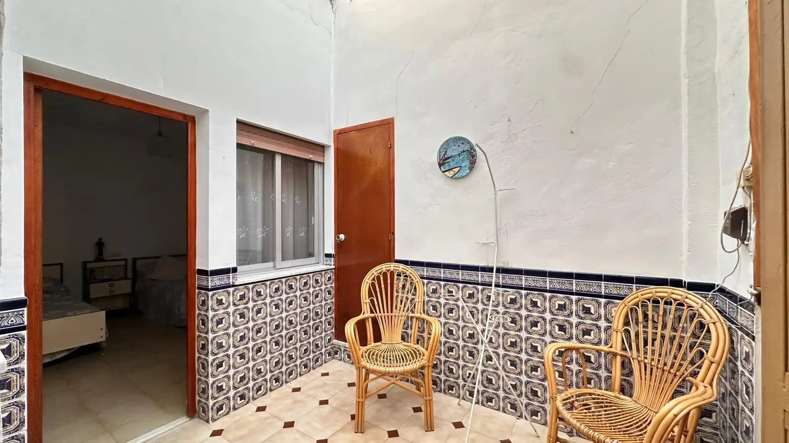 Bedroom of Houses for sale in L'Alcúdia  with Air Conditioner, Terrace and Storage room