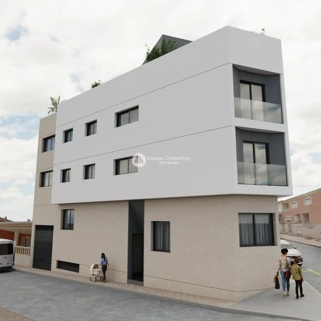 Vista exterior de Apartament en venda en Mazarrón amb Aire condicionat, Calefacció i Terrassa