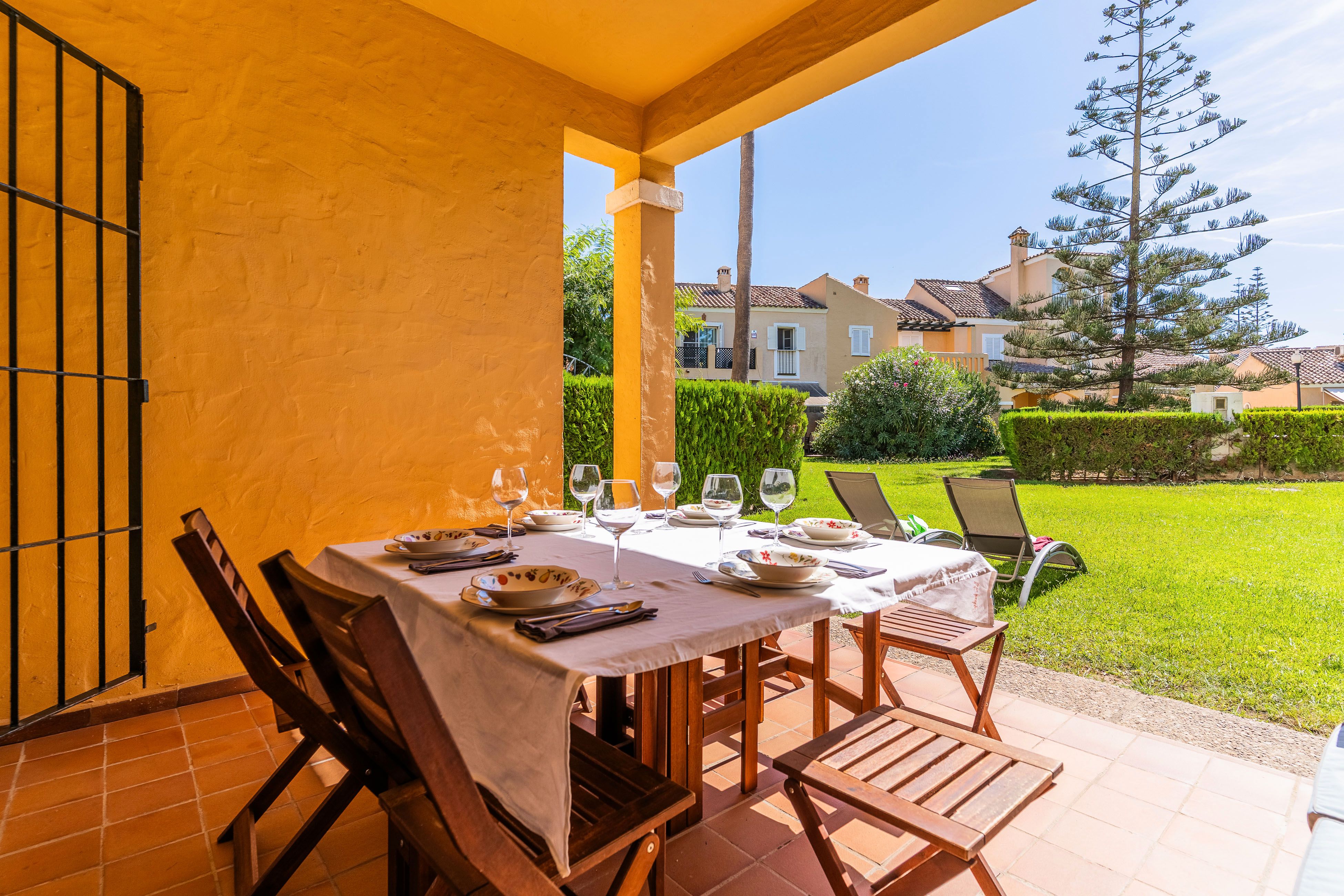 Garden of Single-family semi-detached for sale in Chiclana de la Frontera  with Private garden, Terrace and Community pool