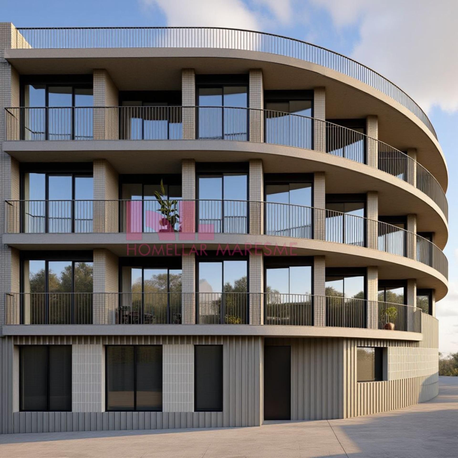 Exterior view of Flat for sale in Calella  with Air Conditioner, Heating and Terrace