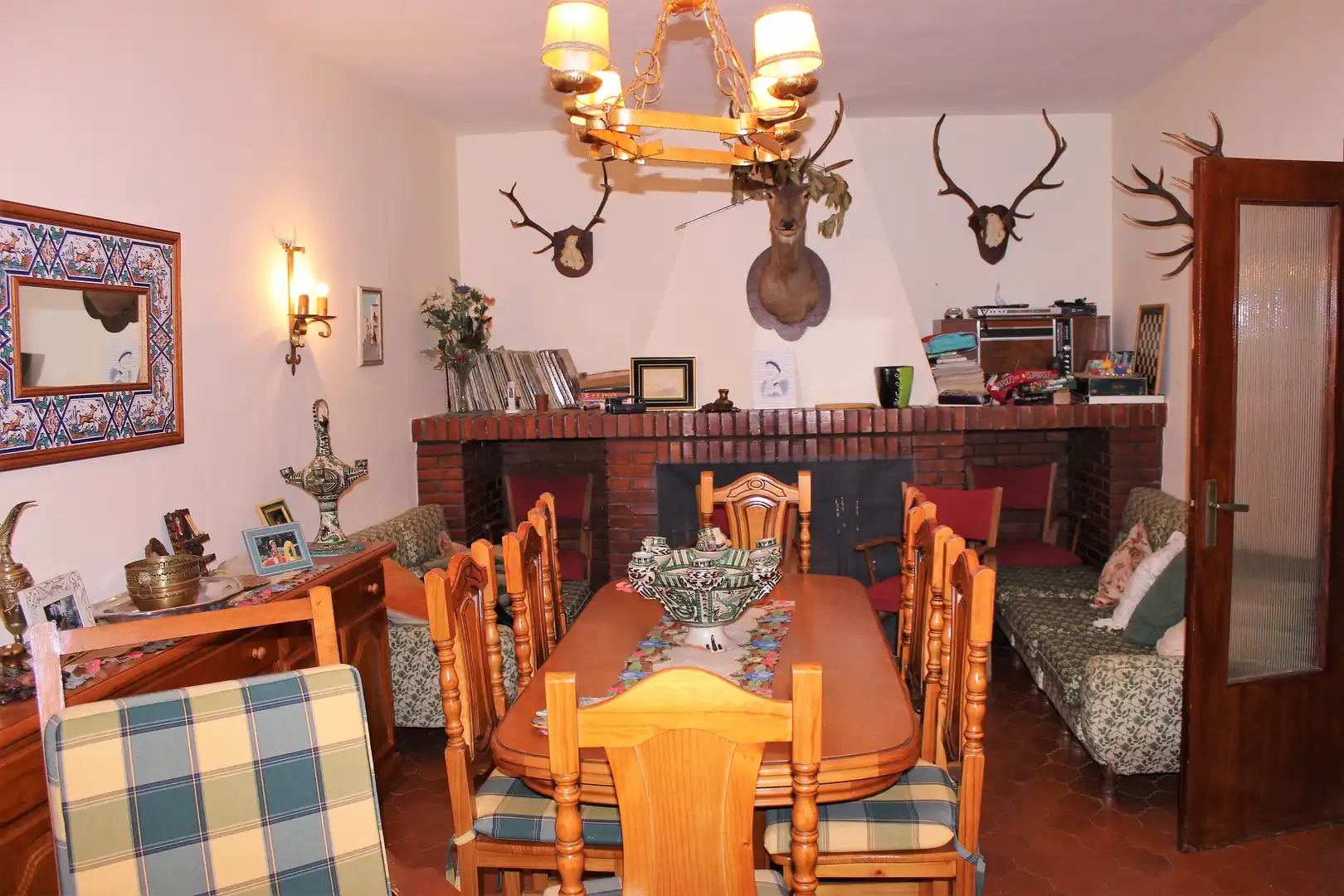 Comedor de Casa adosada en venta en Brazatortas con Calefacción, Jardín privado y Piscina